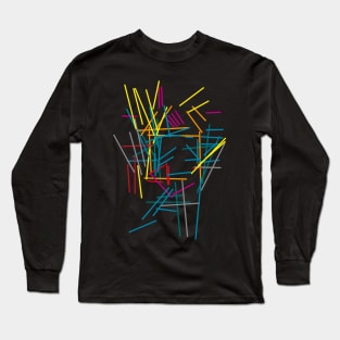 abstract sticks Long Sleeve T-Shirt